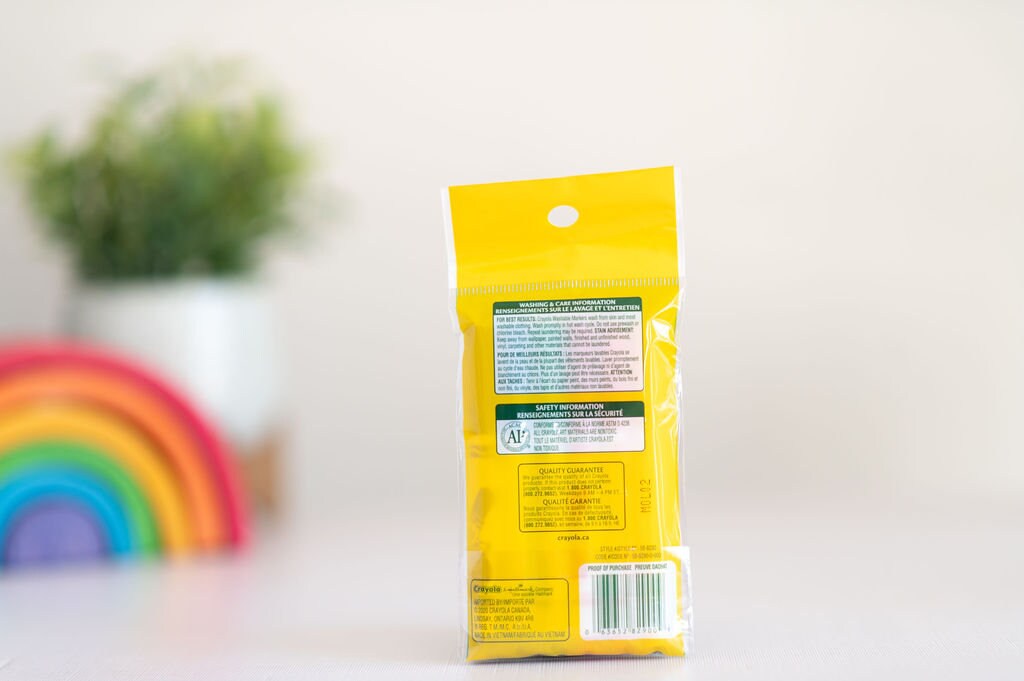 Crayola 6CT Basic Skinny Pip Squeak Markers