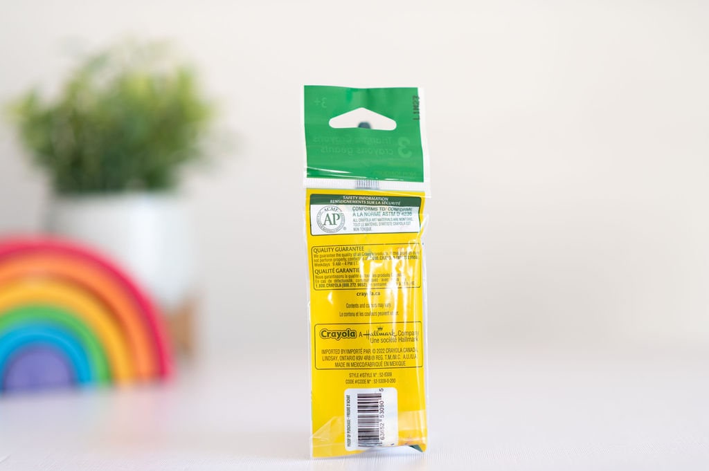 Crayola 3 Triangular Washable Crayons