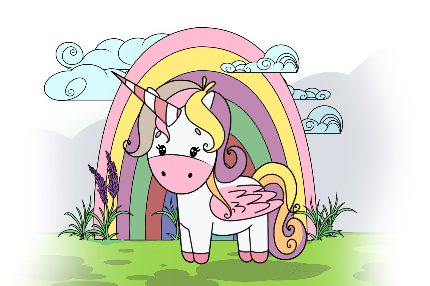 Blossom the Leading Unicorn Soft Cover Children's Picture Book