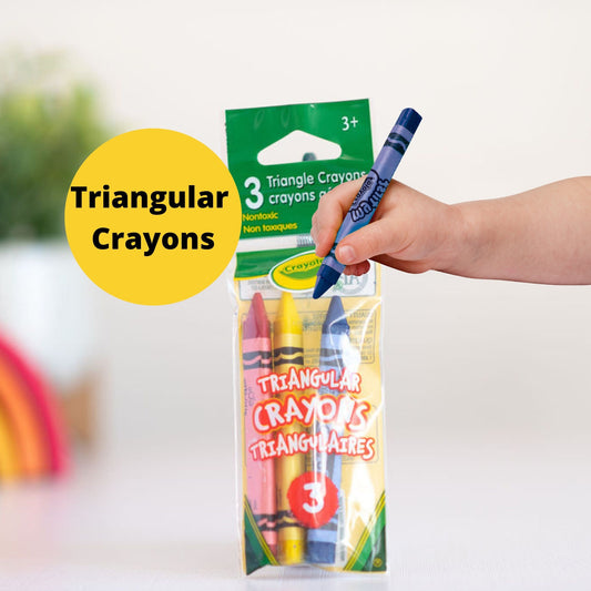 Crayola 3 Triangular Washable Crayons