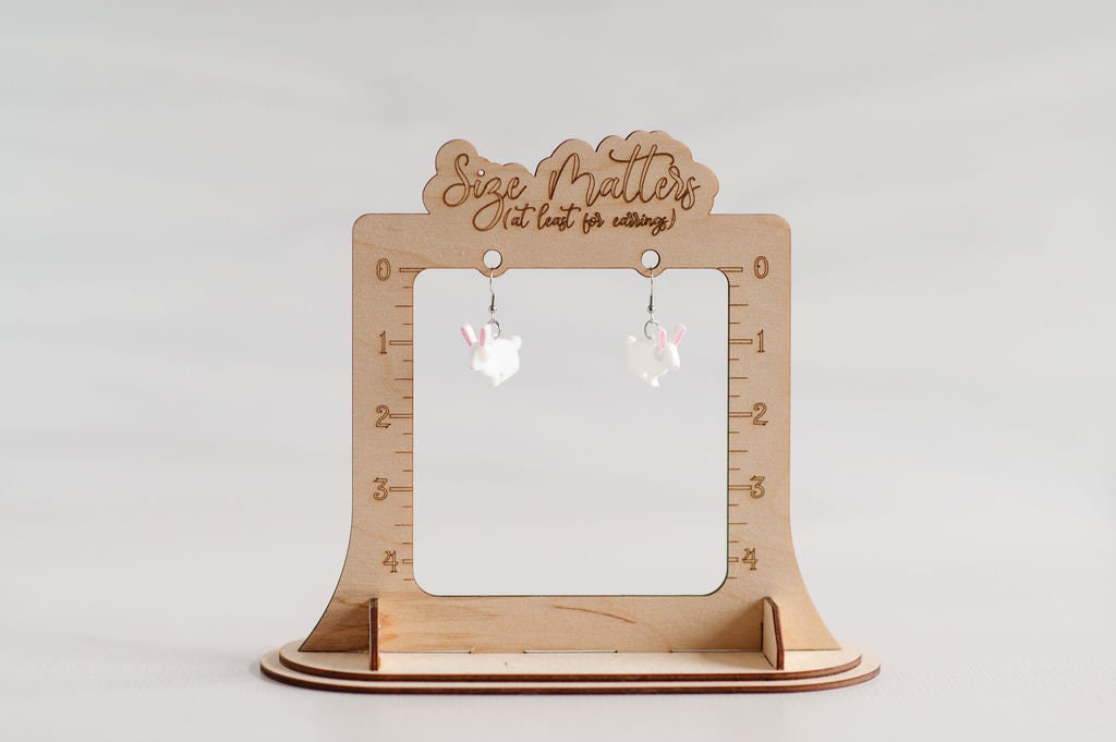 Rabbit 3D Earrings