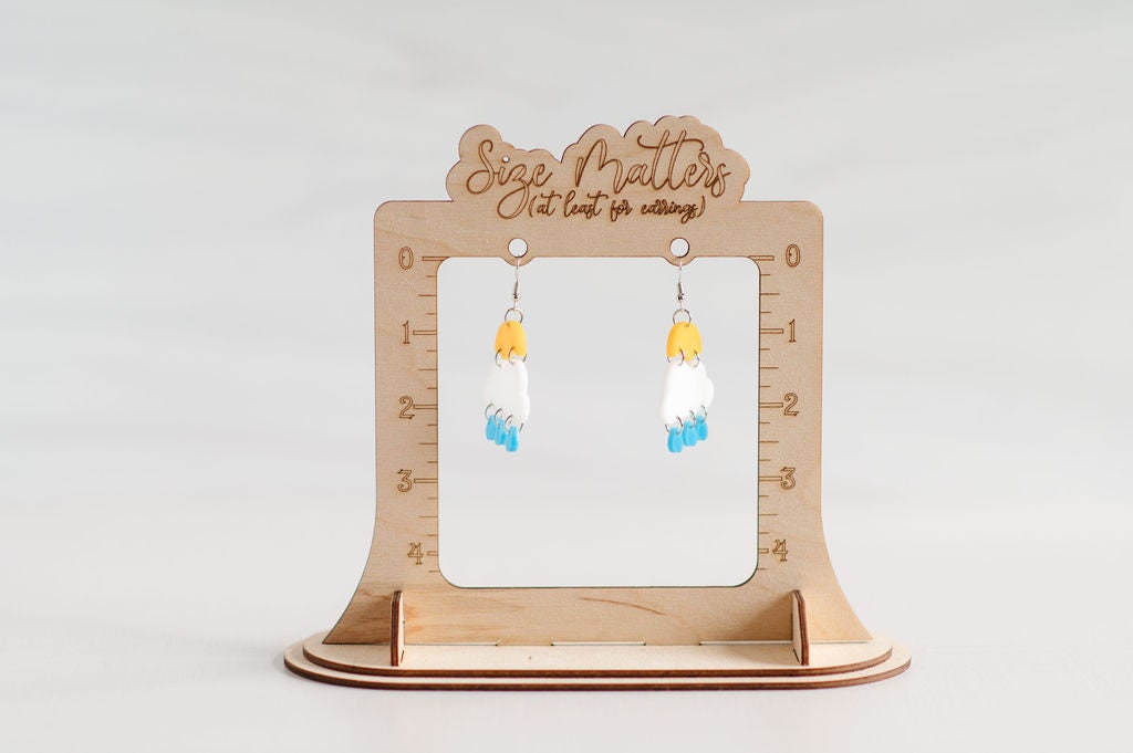 Sunny Cloud Rain Earrings
