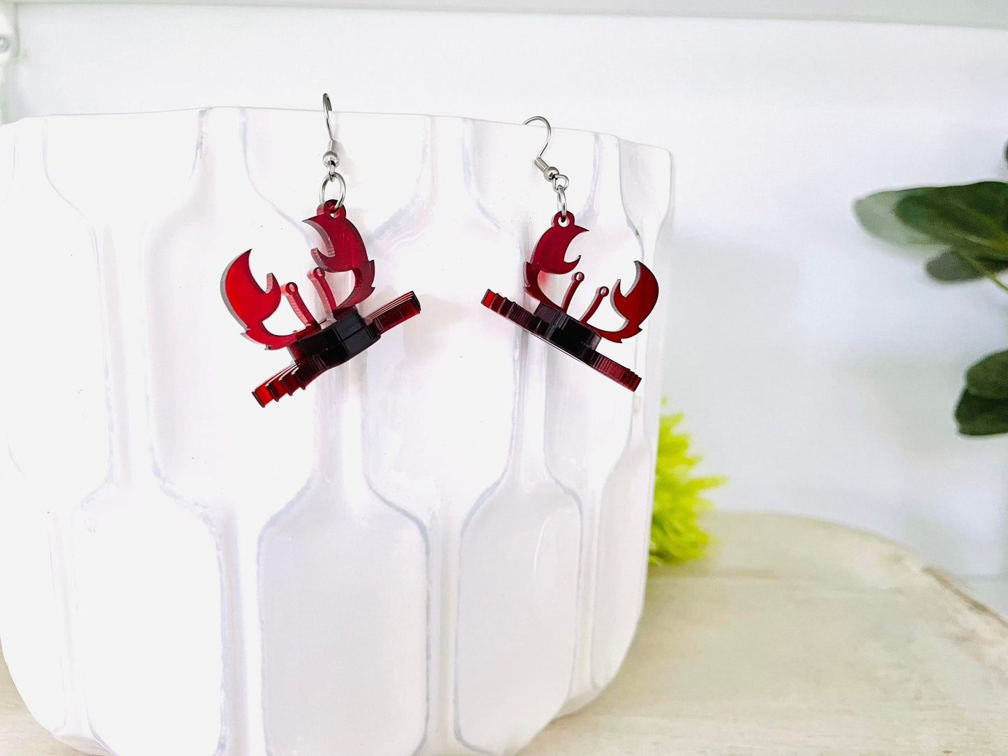 Crab 3D Earrings
