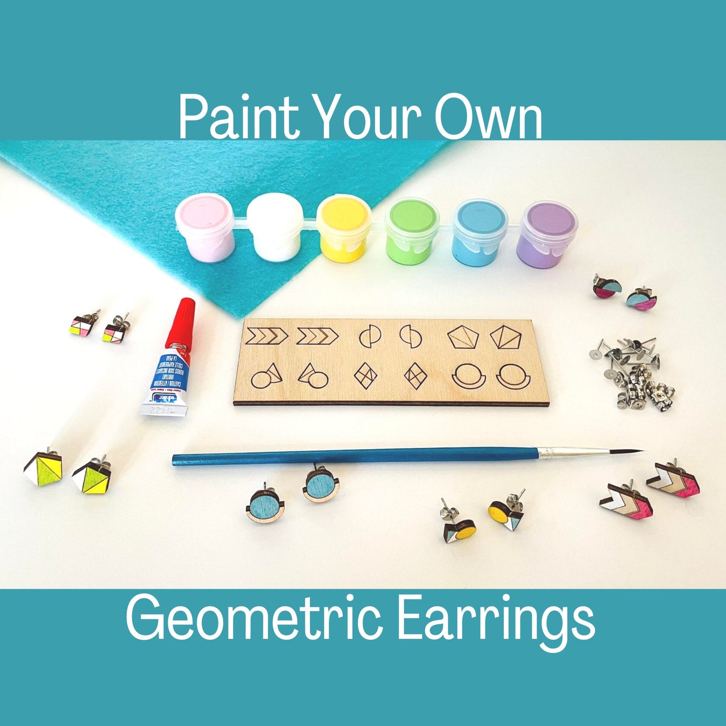 DIY Pastel Craft Earring Kit