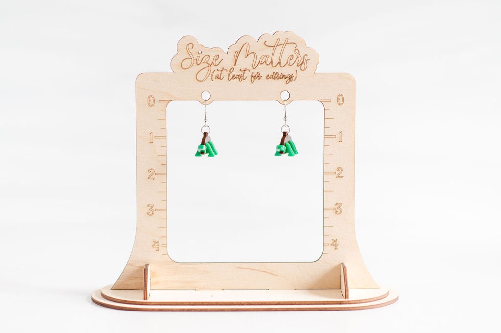 Tortoise 3D Earrings