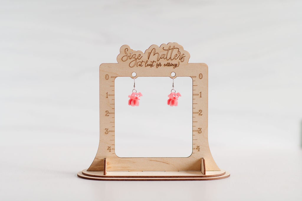 Pig 3D Earrings