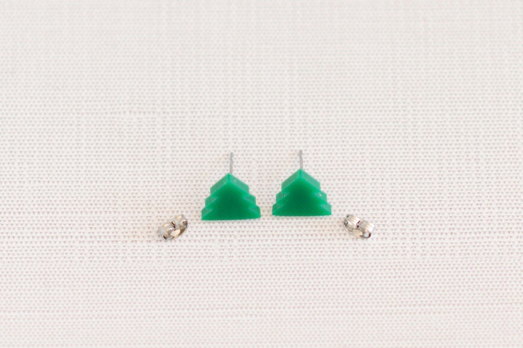 Christmas Tree Earrings