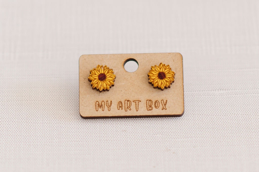 Sunflower Earrings