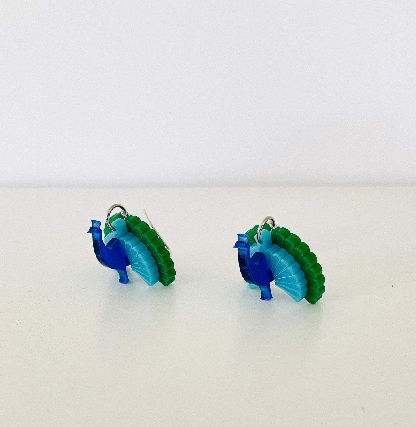 Peacock 3D Earrings