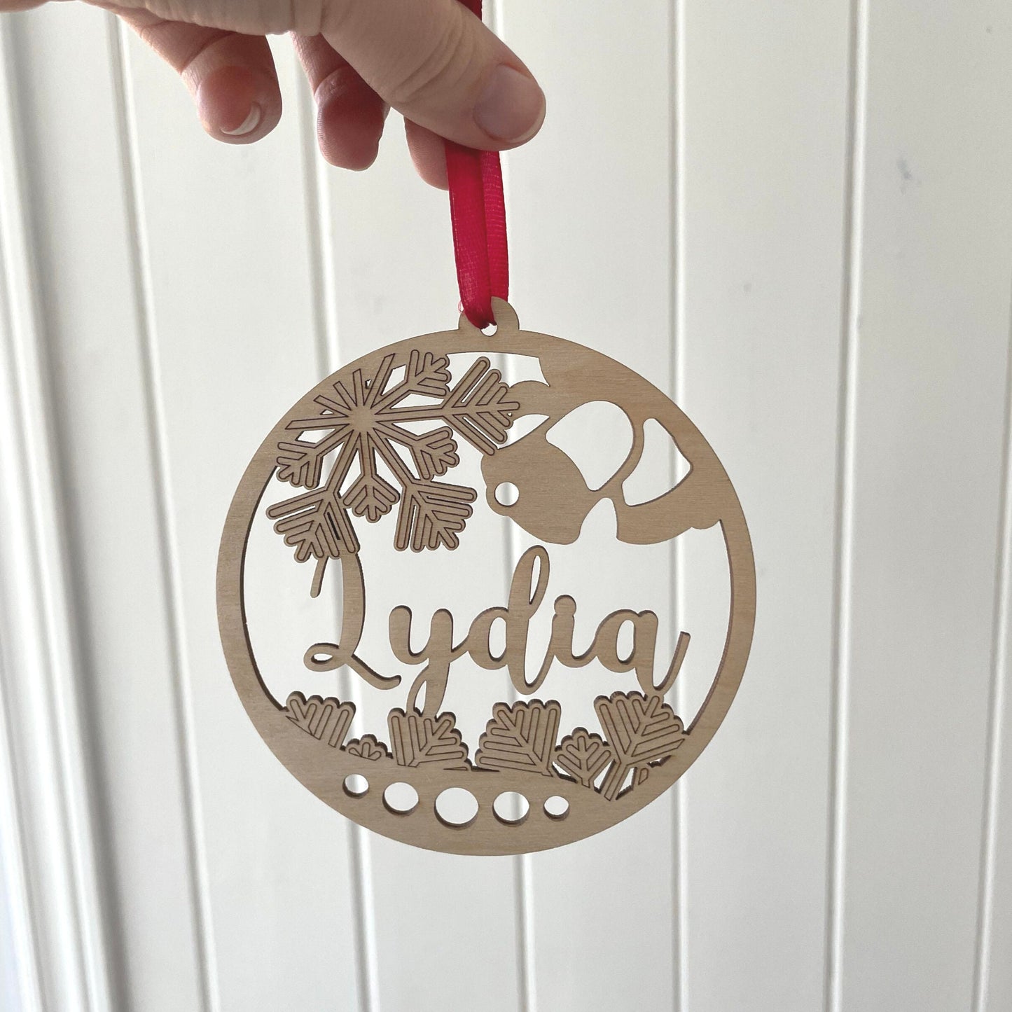 Personalized Bell Name Ornament
