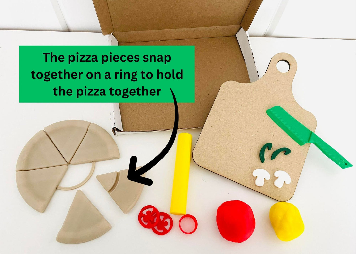 Play Dough Pizza Making Toy