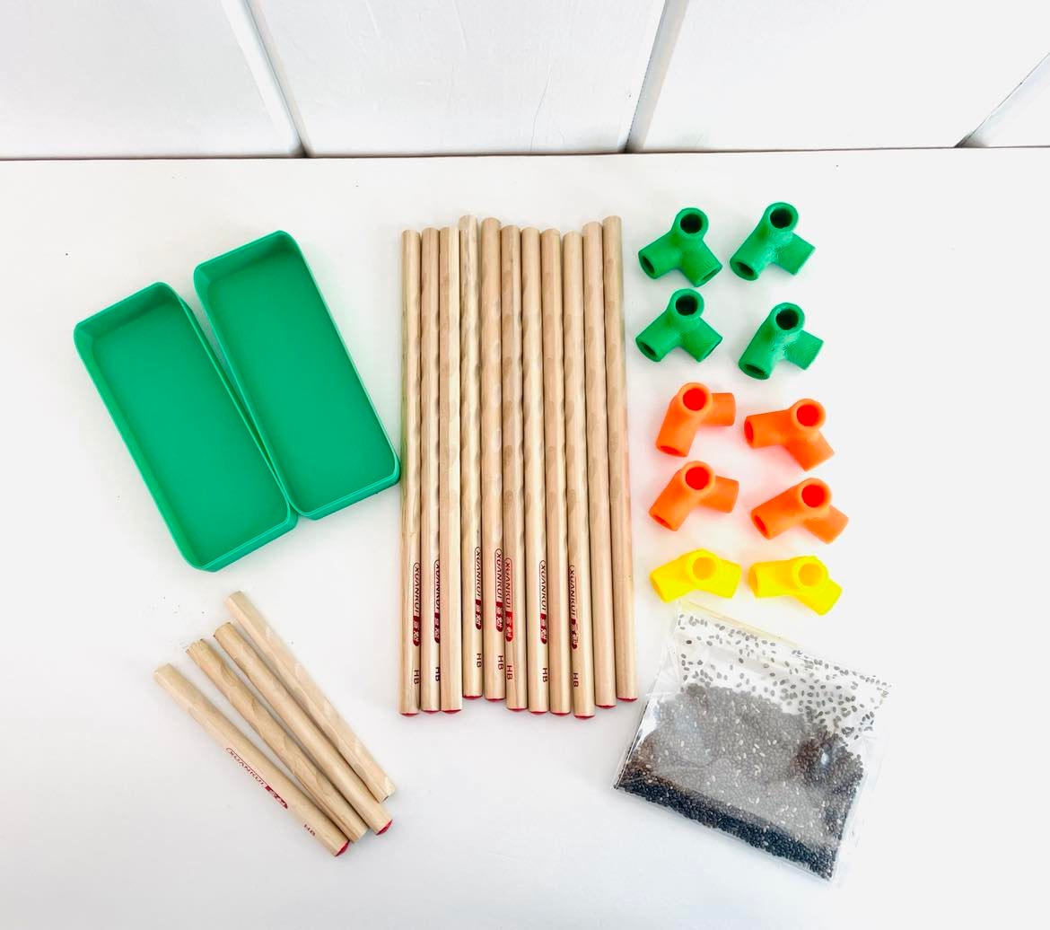 DIY Mini Greenhouse Kit, Chia Seed Garden