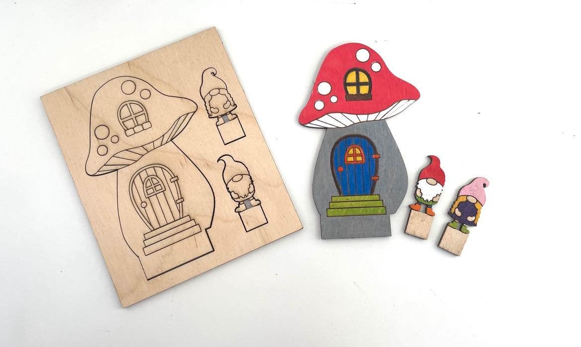 DIY Mini Gnome Garden, Chia Seed Garden