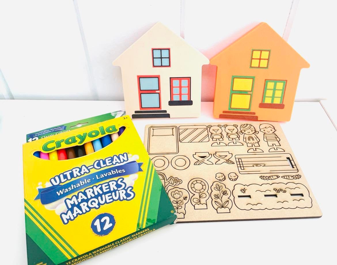 DIY Pocket Dollhouse, Travel Dollhouse