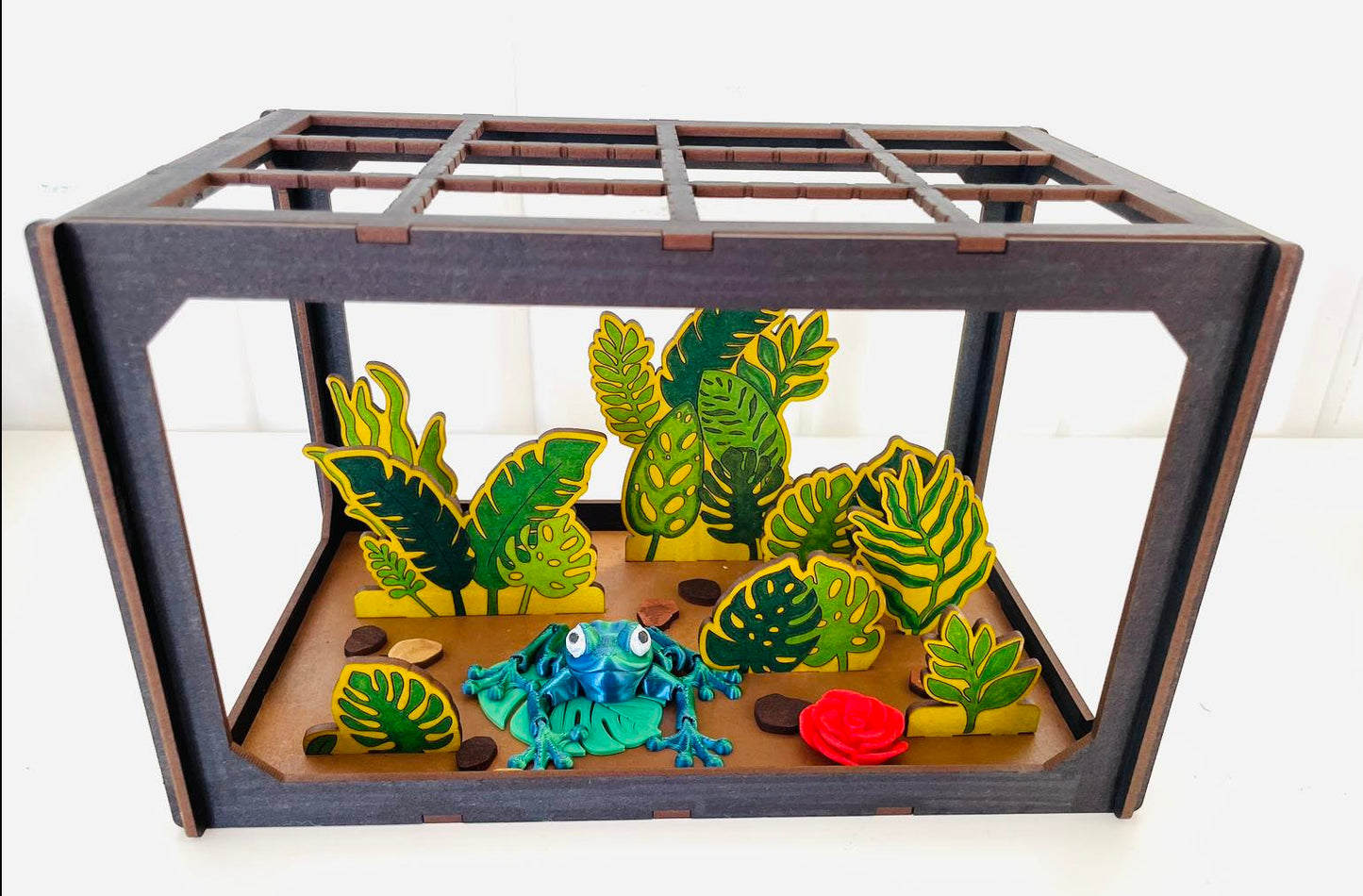 DIY 3D Frog Terrarium