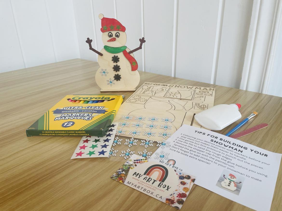 DIY Build Your Snowman