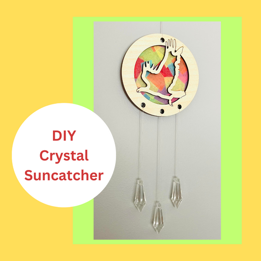 DIY Eagle Suncatcher Kit with Crystals