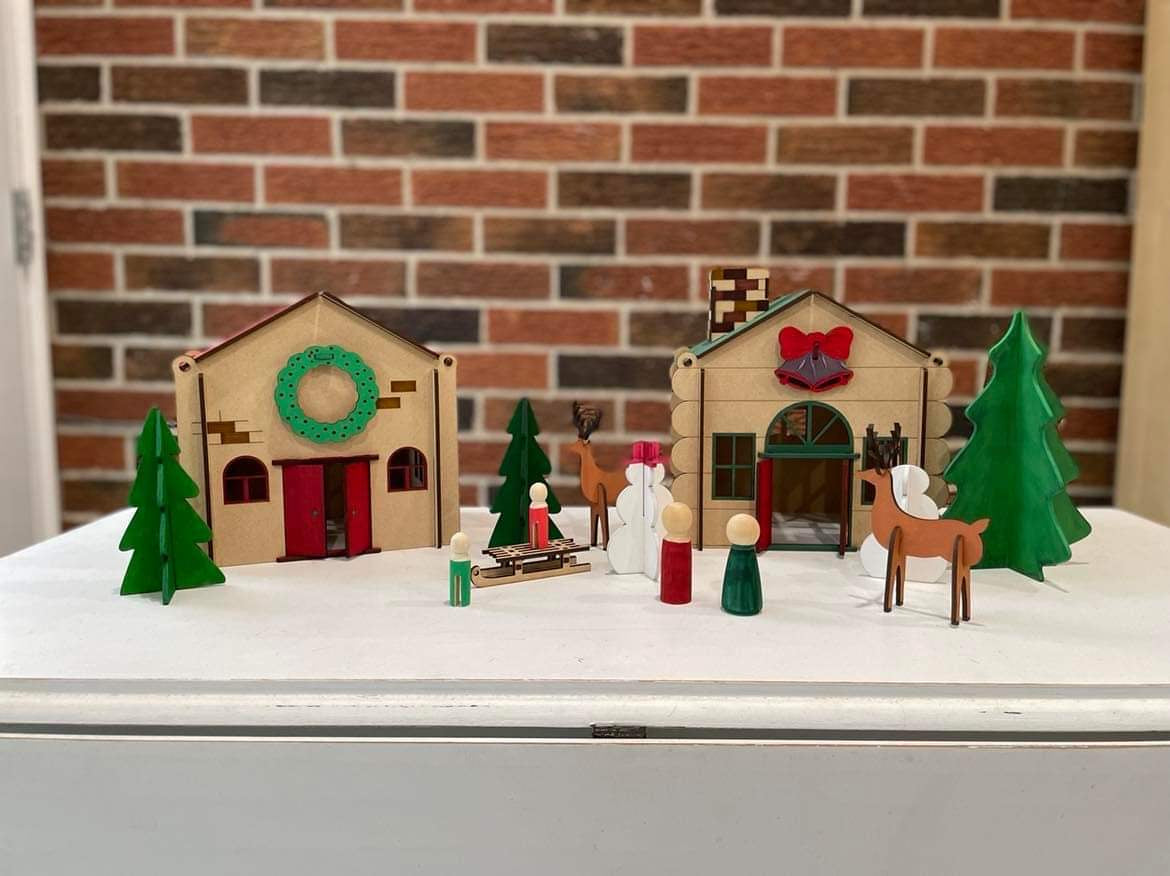 DIY Christmas Village