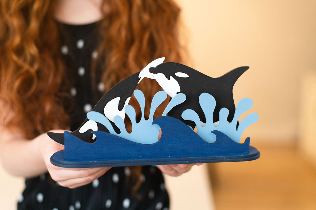 DIY Orca Killer Whale Kit