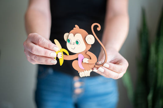 DIY Monkey Paint Kit