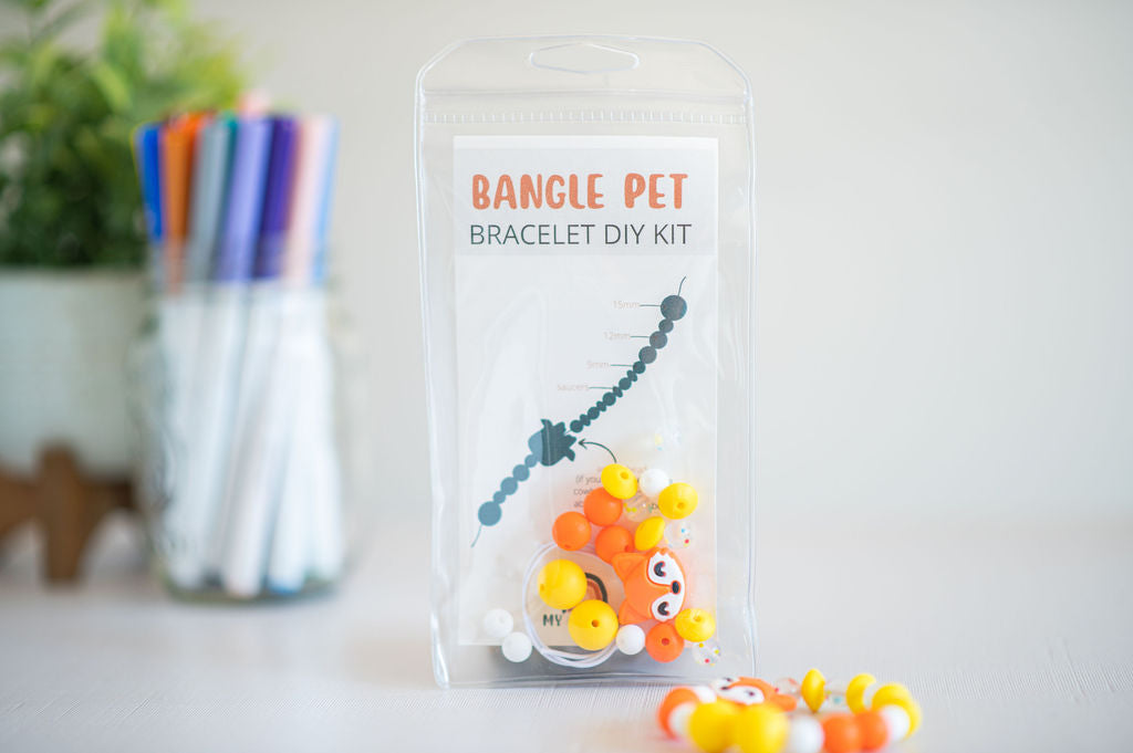 Kids Twistable Red Fox Pet Silicone Bracelet