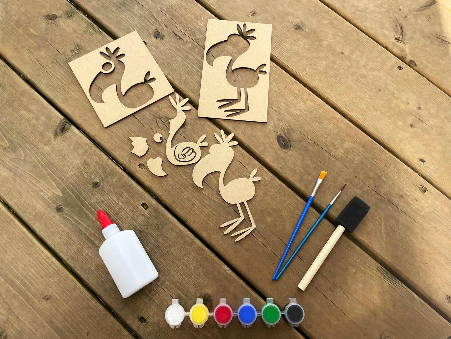 DIY Flamingo Paint Kit