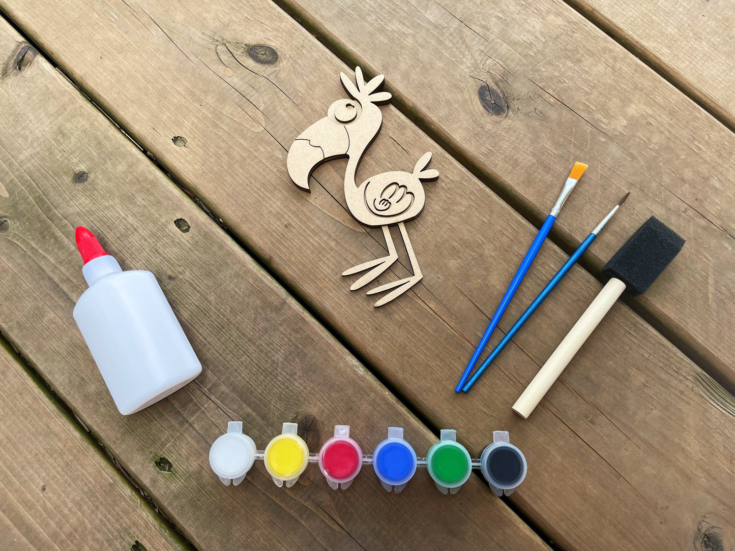 DIY Flamingo Paint Kit