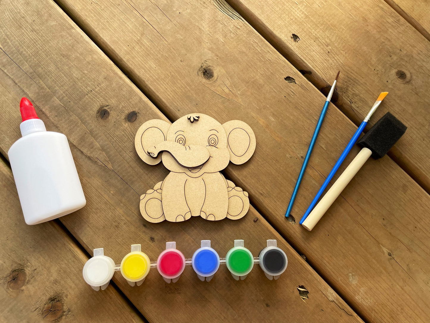 DIY Elephant Paint Kit