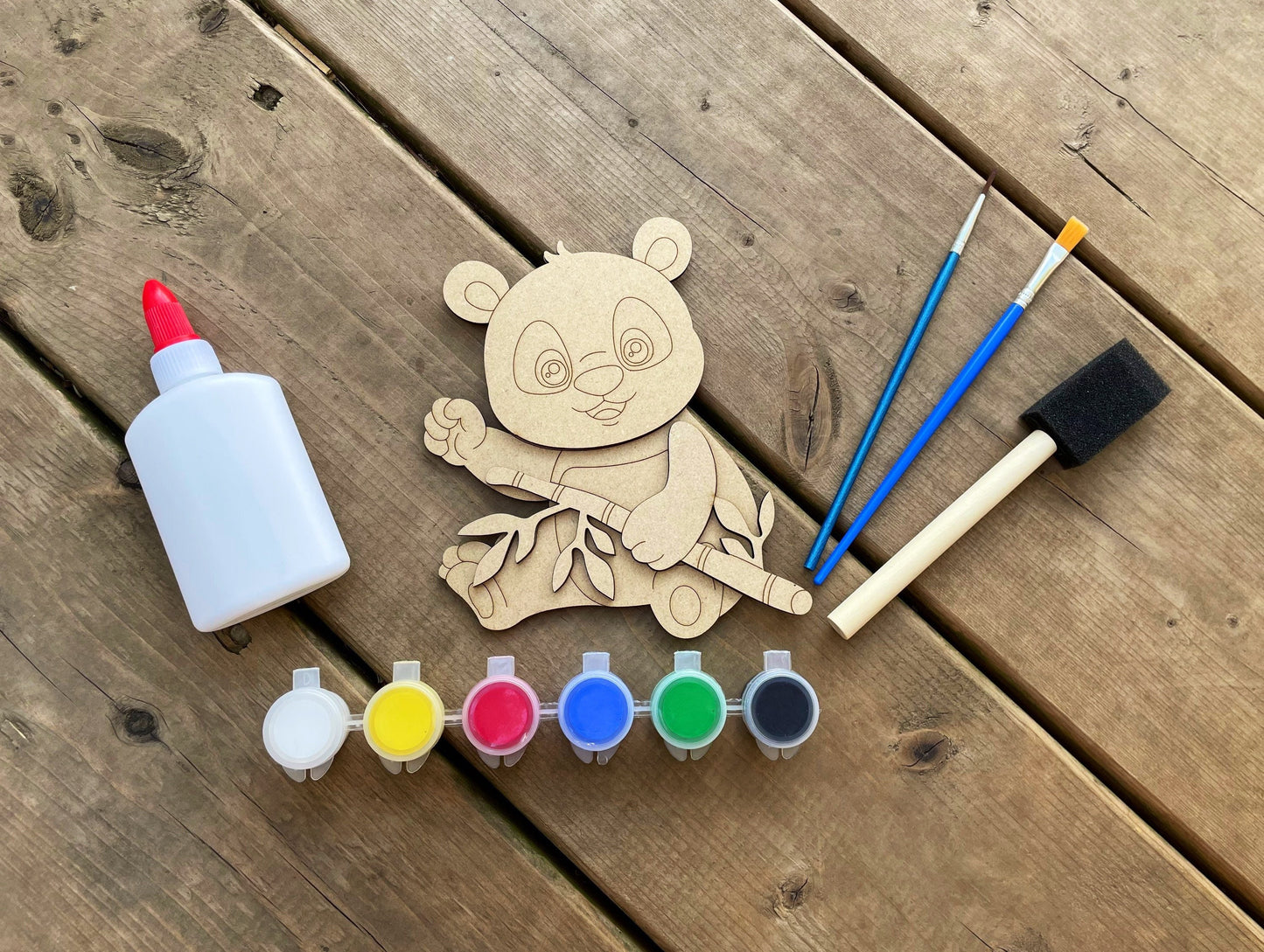 DIY Panda Paint Kit