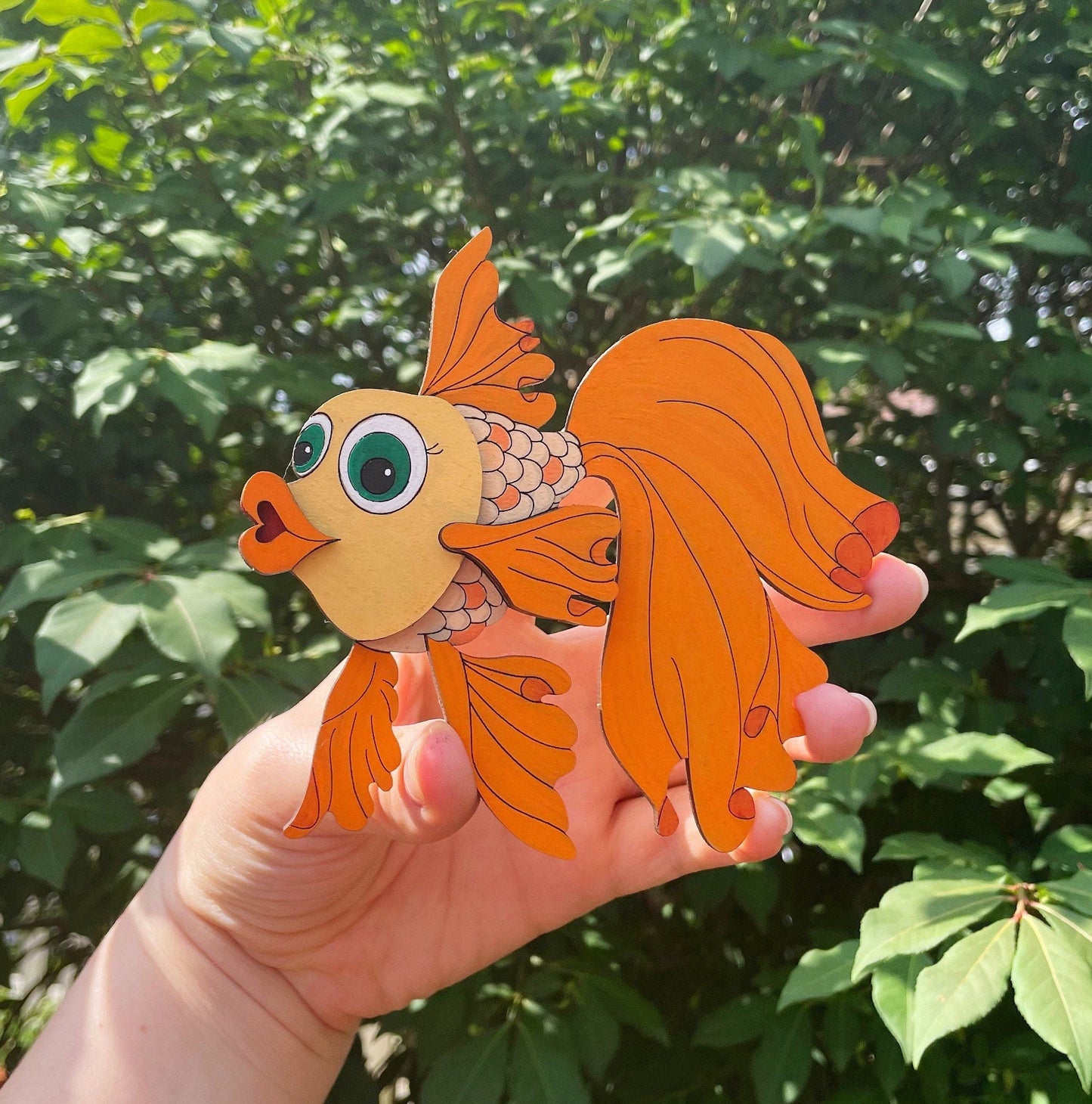 DIY Goldfish Paint Kit