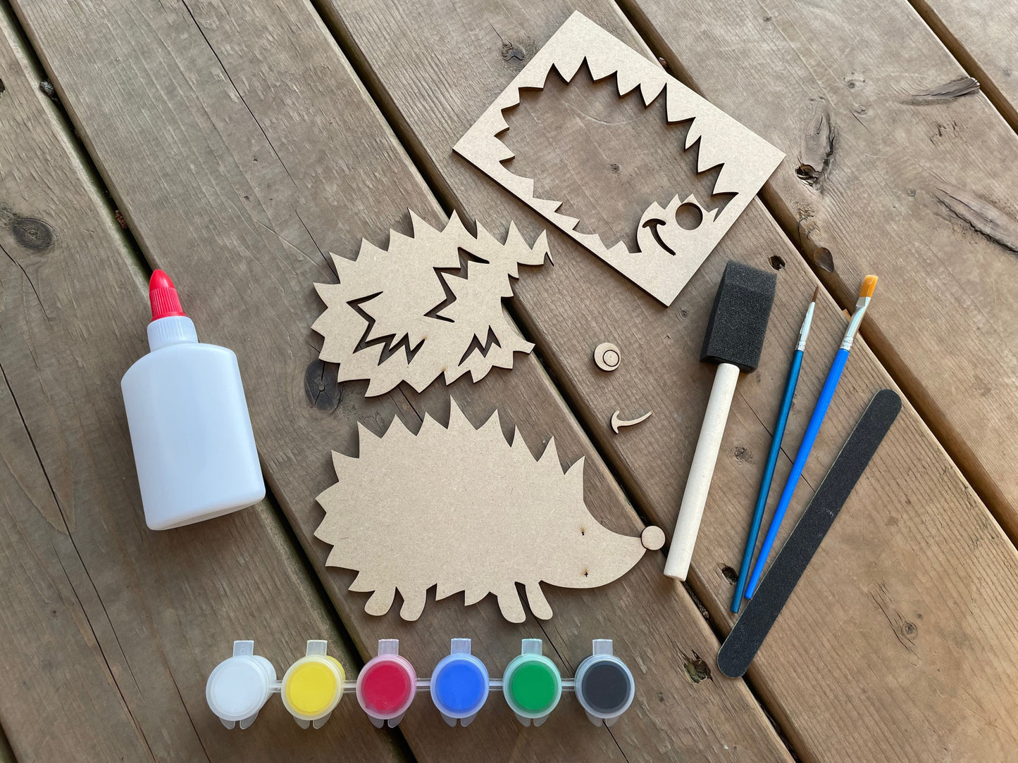DIY Hedgehog Paint Kit
