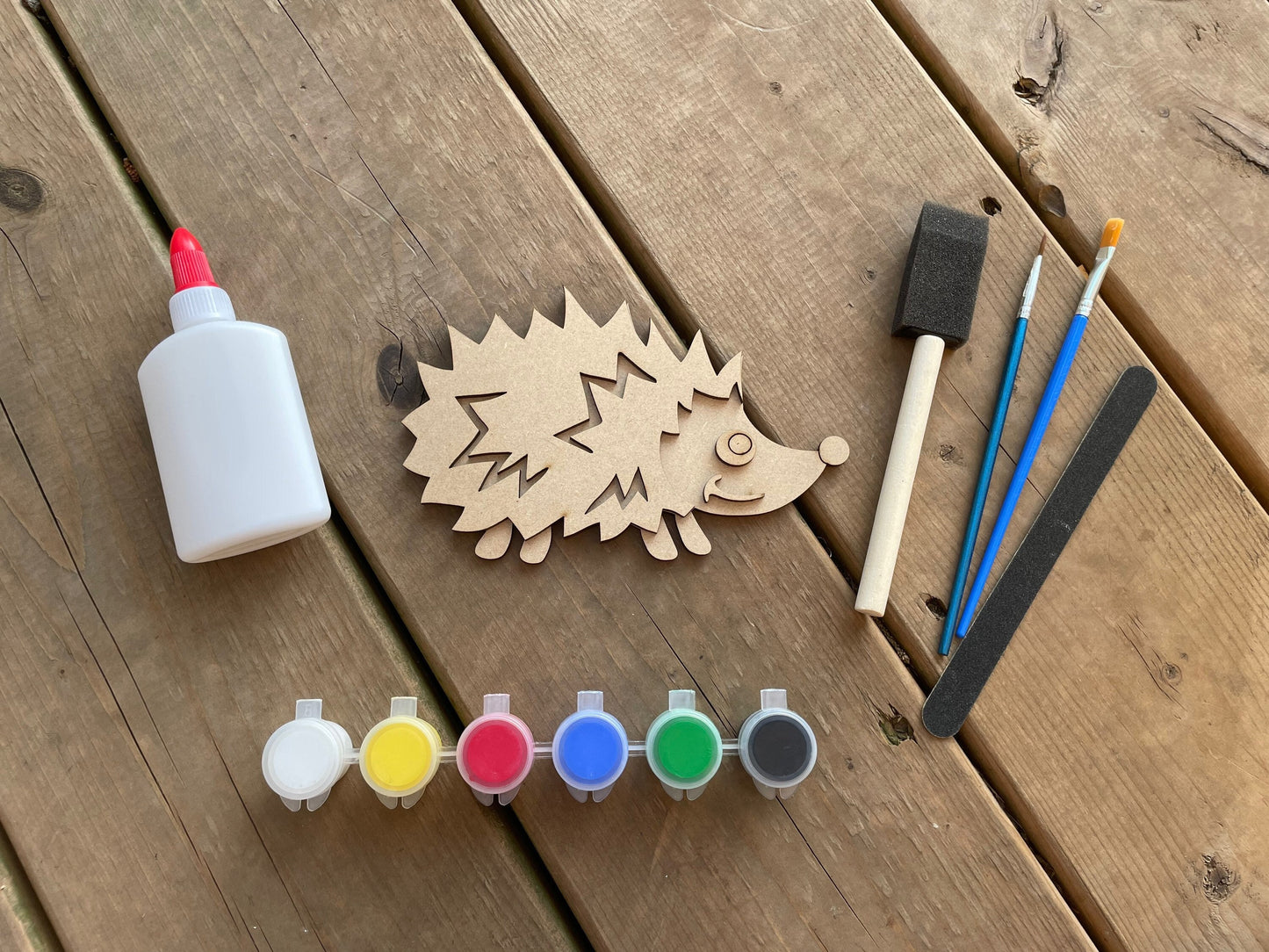 DIY Hedgehog Paint Kit