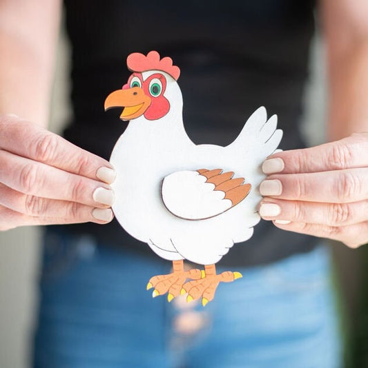 DIY Hen Paint Kit