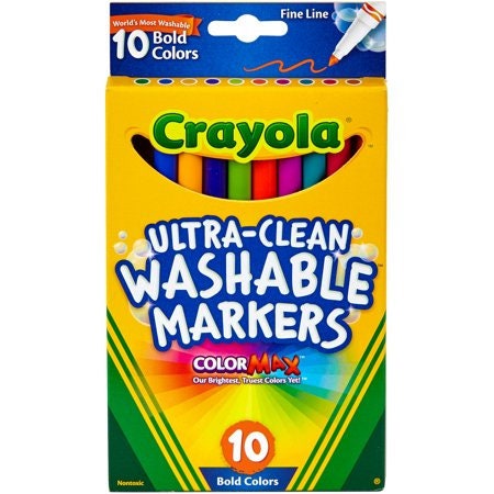 Crayola 10CT Bold Color Max Markers