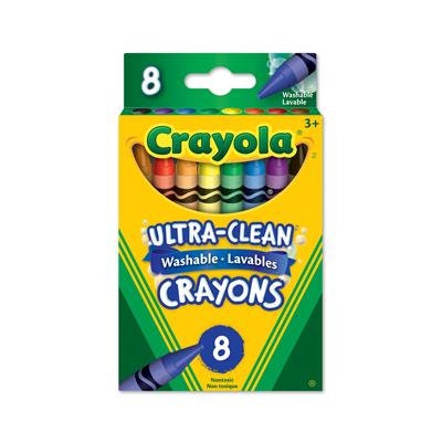 Crayola 8 Washable Crayons
