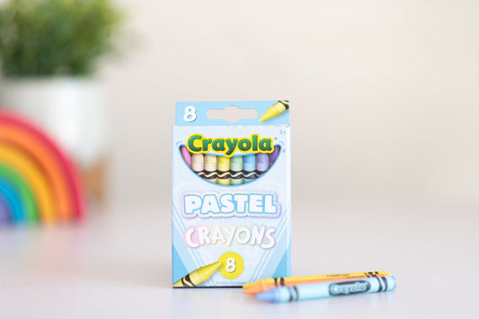 Crayola 8 Pastel Washable Crayons