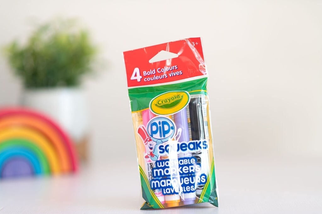 Crayola 4CT Bold Pip Squeak Markers