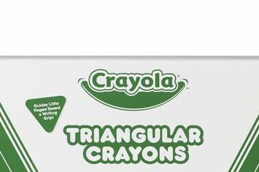 Crayola 3 Triangular Washable Crayons