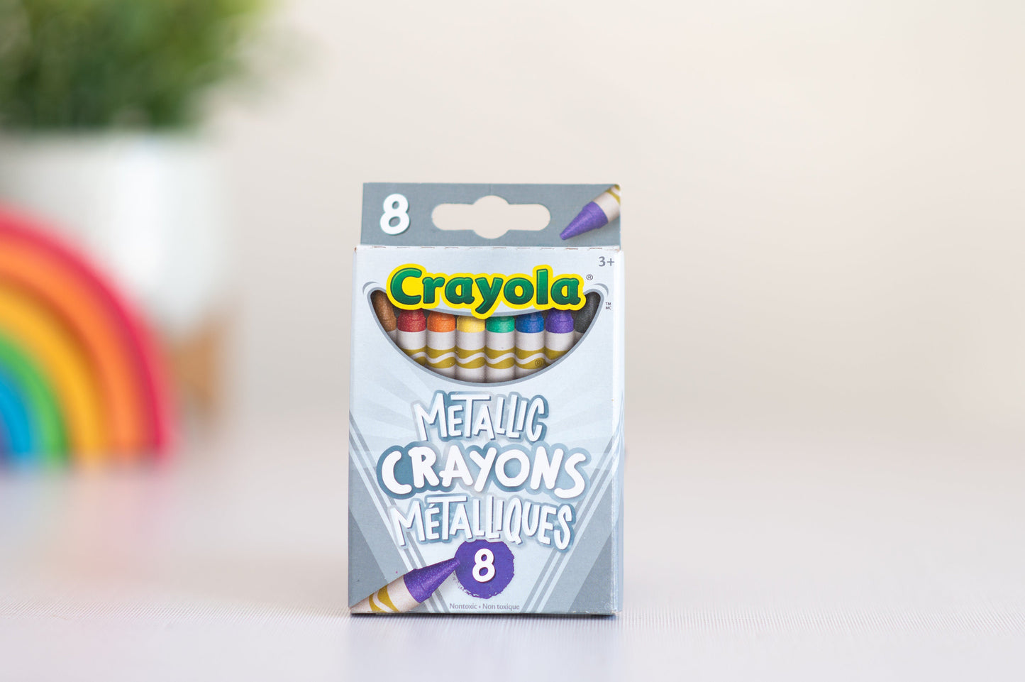 Crayola 8 Metallic Washable Crayons
