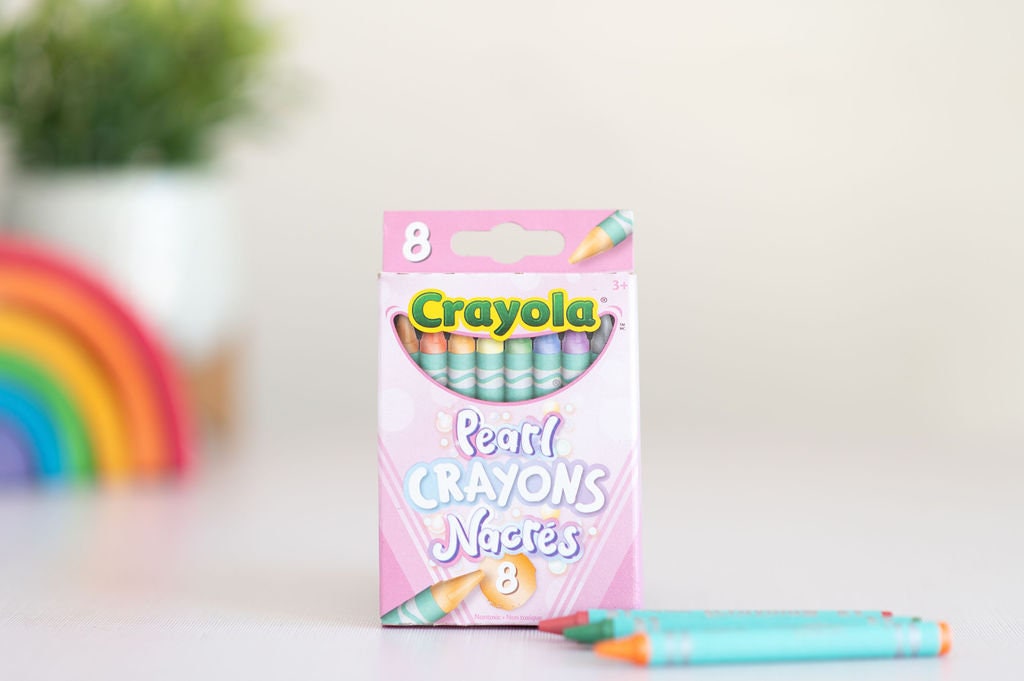 Crayola 8 Pearl Washable Crayons