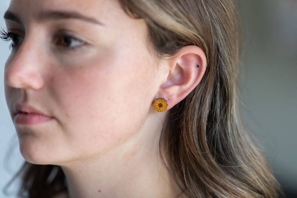 Sunflower Earrings