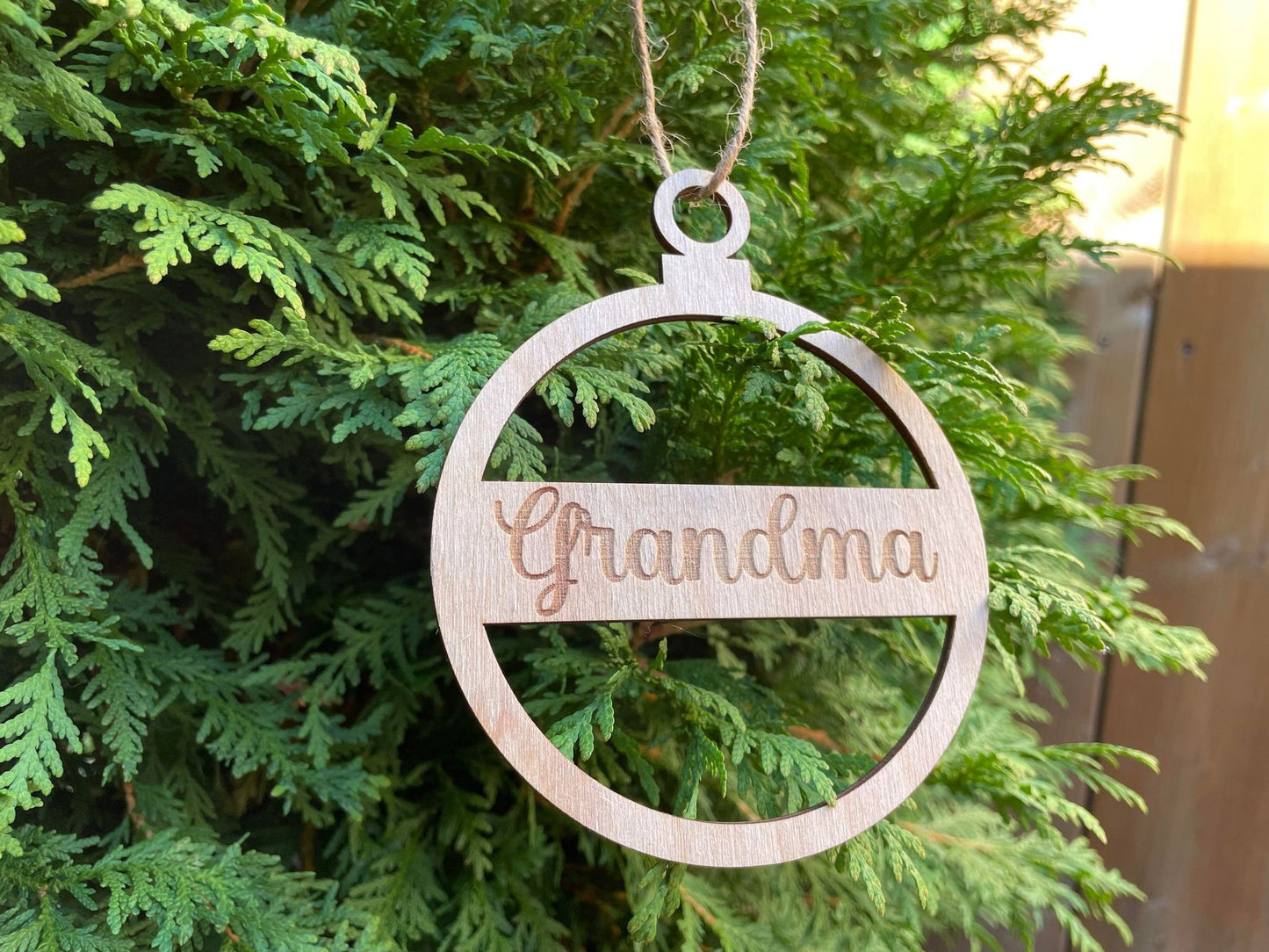 Personalized Name Ornament