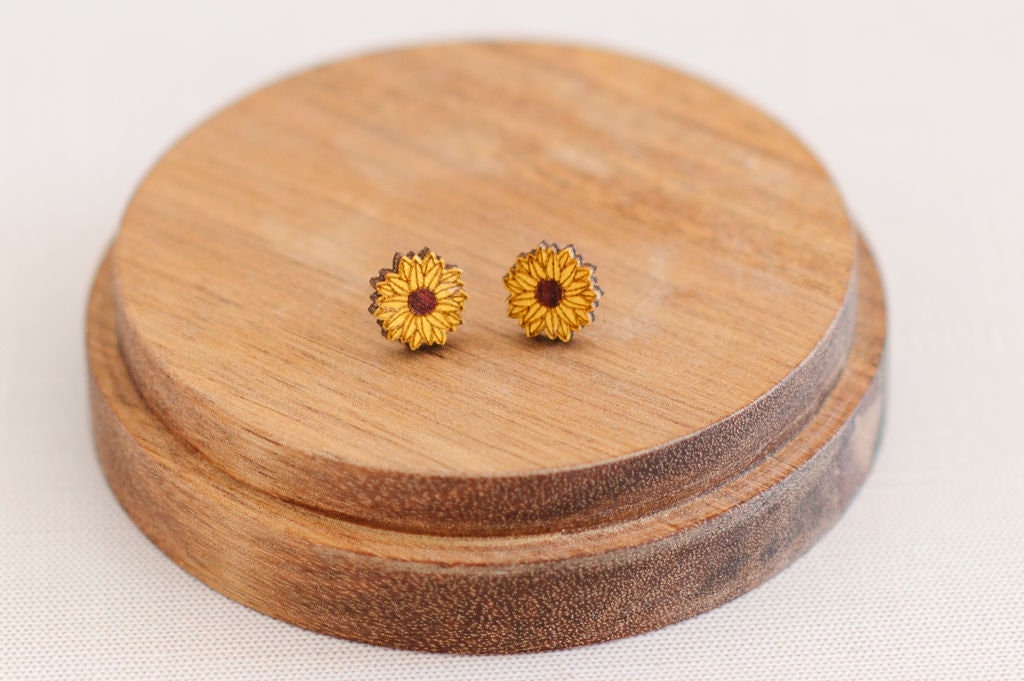 Sunflower Earrings