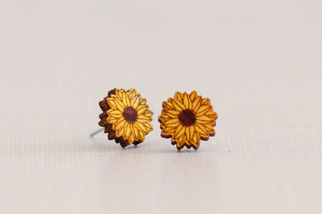 Sunflower Earrings