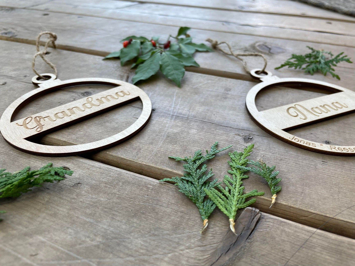 Personalized Name Ornament