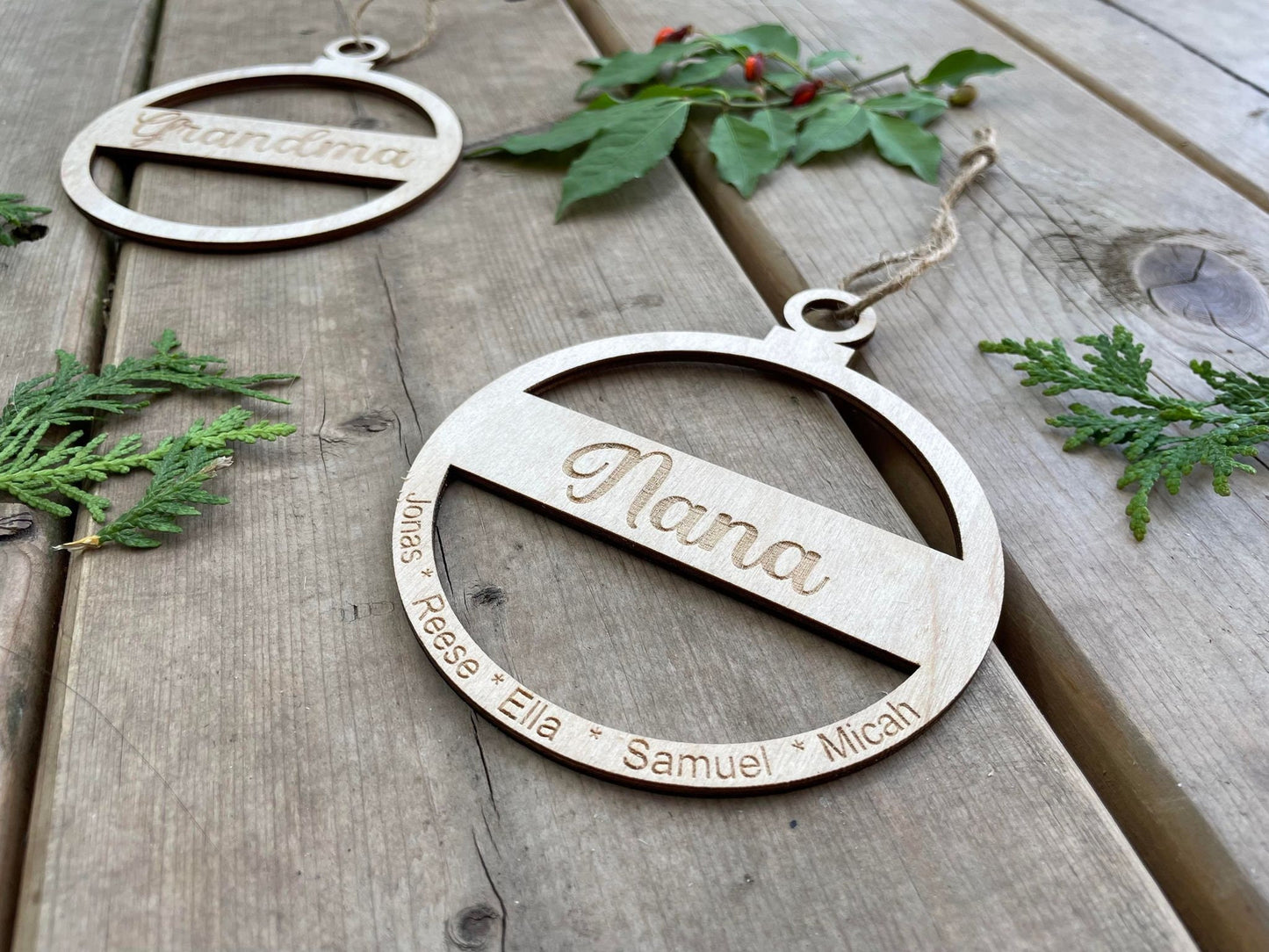 Personalized Name Ornament