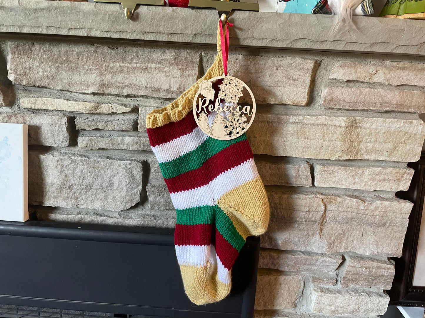Personalized Santa Name Ornament