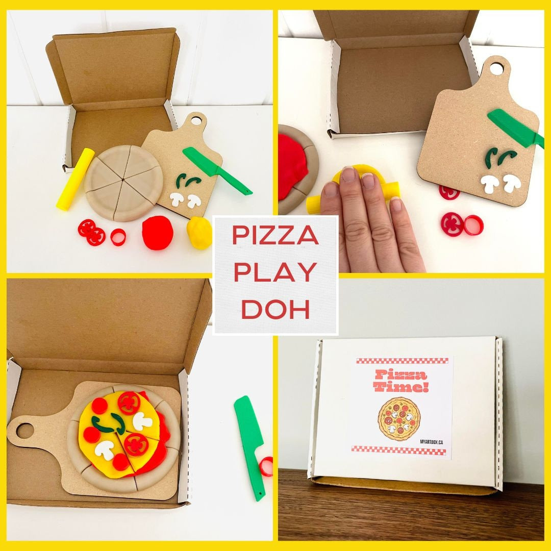 Play Dough Pizza Making Toy