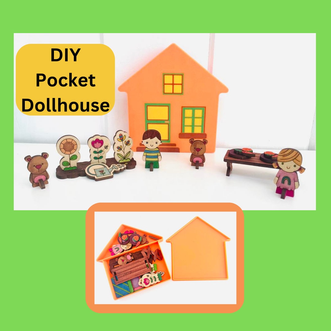 DIY Pocket Dollhouse, Travel Dollhouse